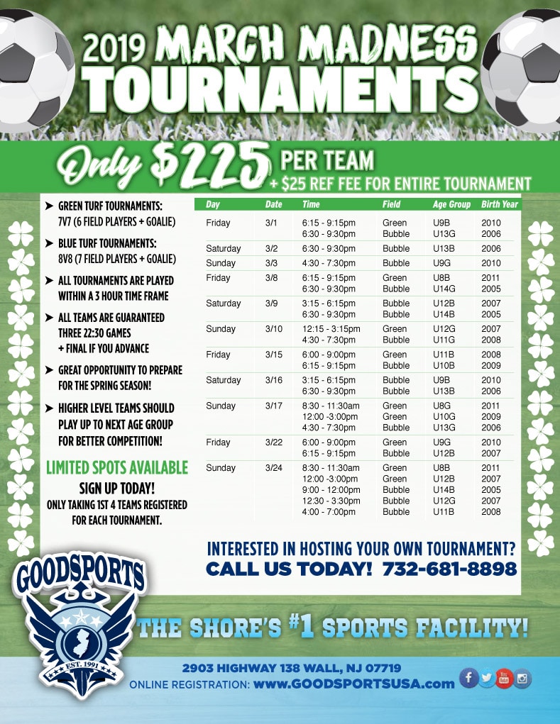 Youth Soccer Tournaments GoodSports USA
